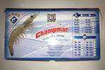 HEAD-ON WHITE SHRIMP (4 LBS/BOX) - ECUADOR - CHAMPMAR BRAND