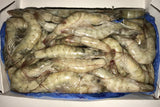 HEAD-ON WHITE SHRIMP (4 LBS/BOX) - ECUADOR - CHAMPMAR BRAND