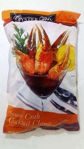 SNOW CRAB CLAWS 30/UP IQF CAN "OYSTER Brand"